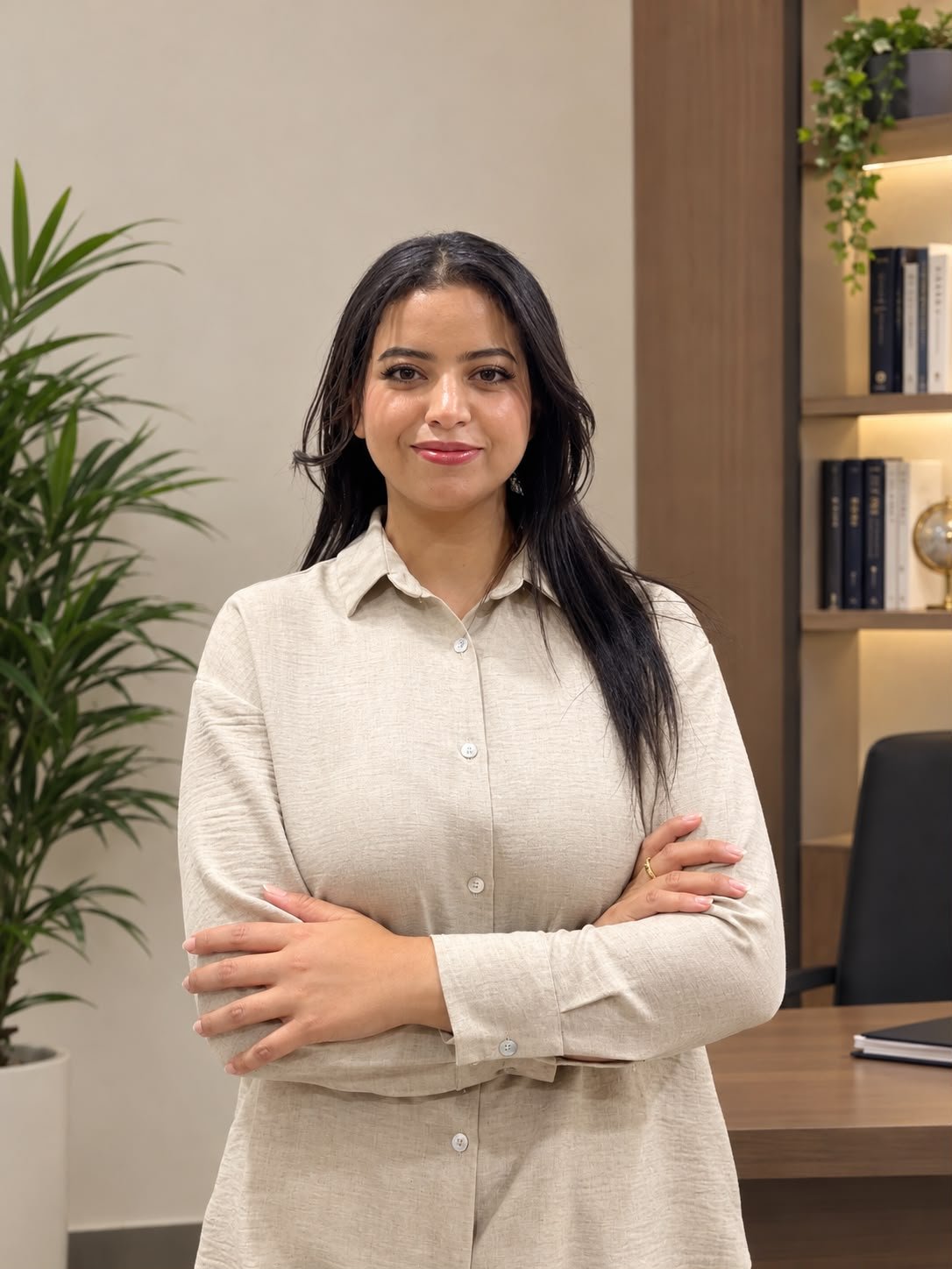 Dounia Ziani in her office
